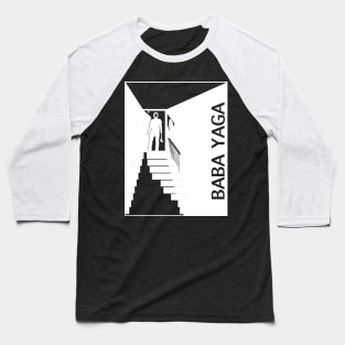 John Wick - Baba Yaga White Baseball T-Shirt